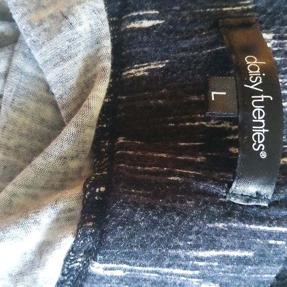 Daisy Fuentes Skirt, black and white skirt - Picture 6 of 8